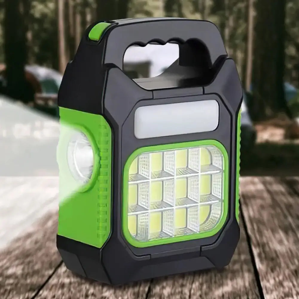 Solar Power USB Charge Smart LED Torch